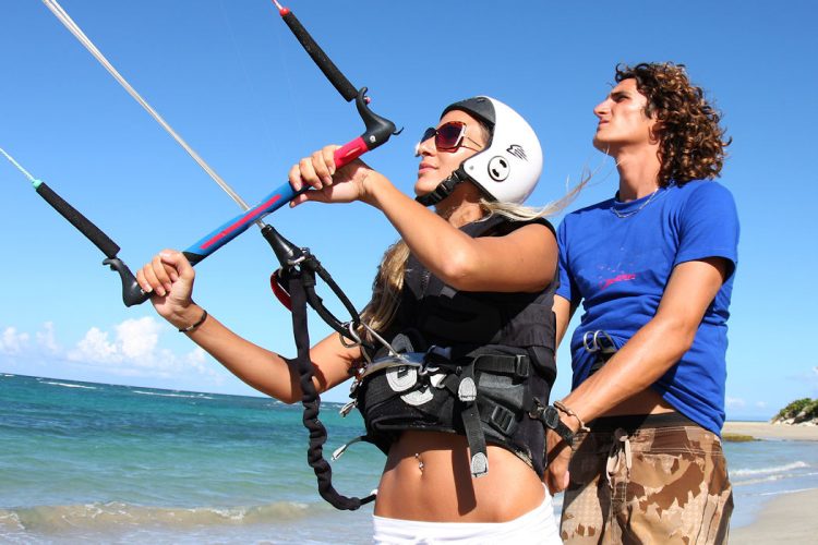 Kitesurfing lessons for all levels of experience