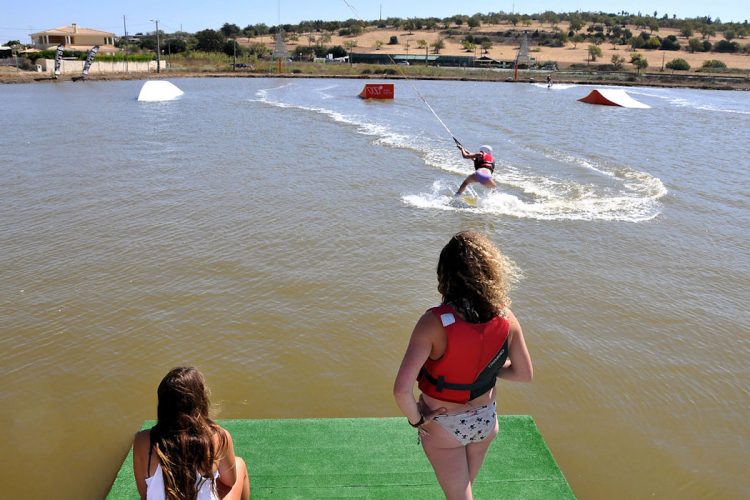 The Algarve Wakeboard Parque provides flat, calm conditions
