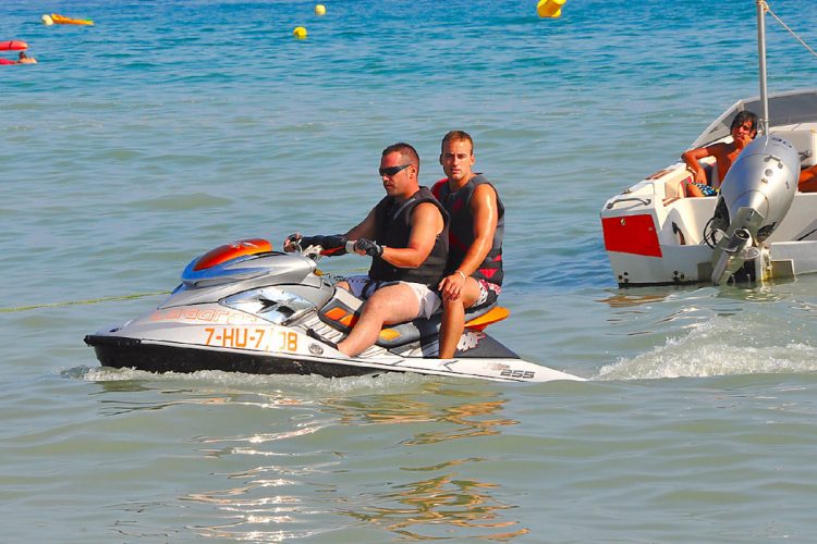 Jet Ski (7) Go solo or team up with a friend in Luz on a jet ski. What a thrill.