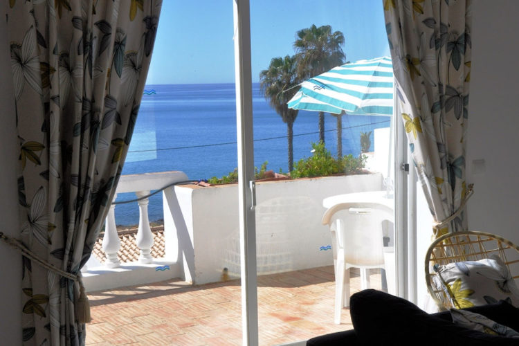 The views from the terrace are panoramic and can easily accommodate two sunbeds, a table and chairs